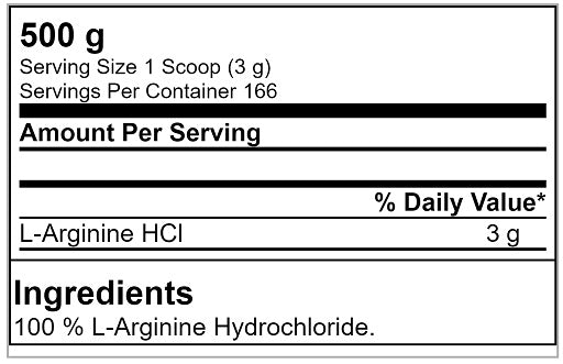 GN Arginine HCL Nano Pure 500g