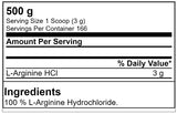 GN Arginine HCL Nano Pure 500g