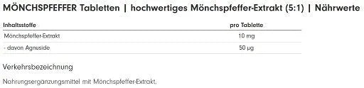 ProFuel Mönchspfeffer 365 Tabletten  