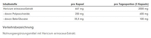 ProFuel Lion's Mane Vitalpilz 180 Kapseln