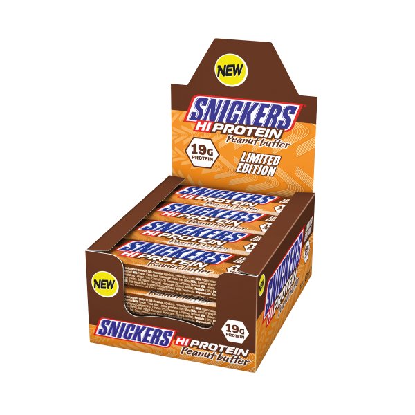 MARS inc.Snickers Hi-Protein Bars Limited Edition - 12x57 - Peanut Butter