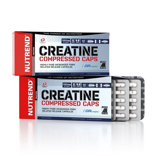 Nutrend Creatine Compressed Caps, 120 Kapseln