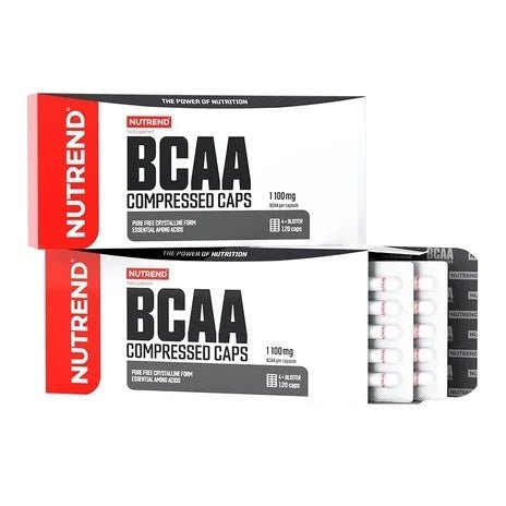 NUTRENDNutrend BCAA Compressed Kapseln - 120 Kapseln