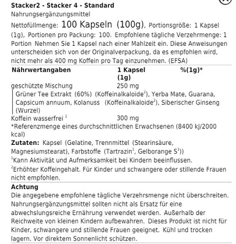 Stacker2 Stacker 4 100 Kapsel