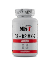 MST - Vitamin D3 K2 MK-7 120 Kapseln