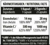 MST - Iron Chelate Vitamin C 500mg 100 Caps