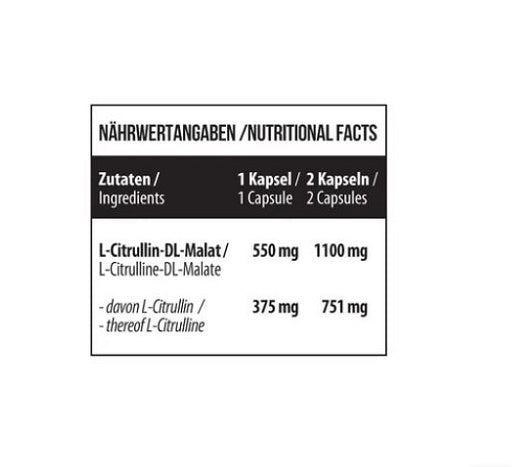 MST - L-Citrulline - 120 Caps