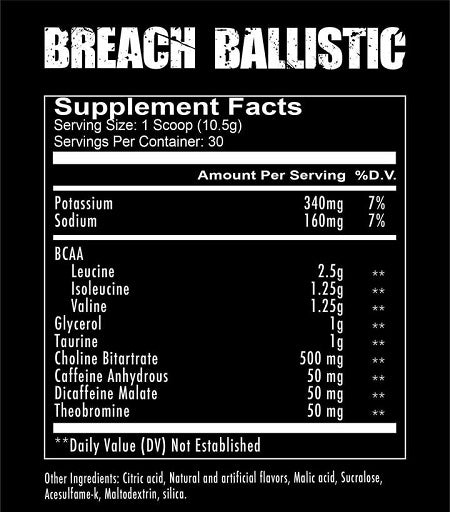 Redcon1 Breach Ballistic (BCAA) 30 Serv.