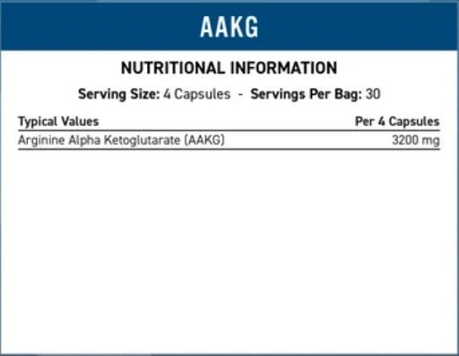 Applied NutritionApplied Nutrition AAKG - 120 veggie Caps