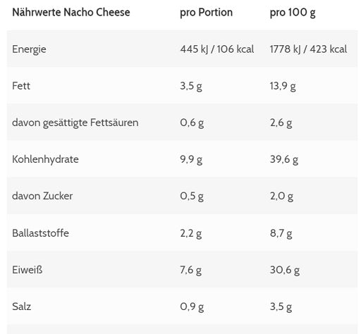 More Nutrition Protein Tortilla Chips 6er Box