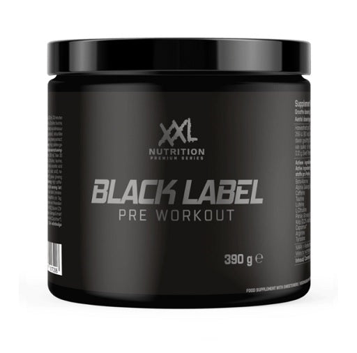 XXL Nutrition Black Label Pre Workout 390g