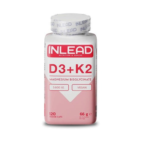 INLEAD Vitamin D3 K2 Magnesium 120 Kapseln - Protein Panda