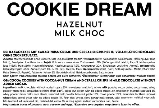 INLEAD Cookie Dream Hazelnut 128g