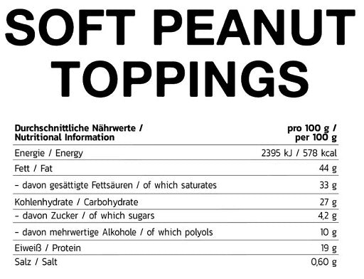 INLEAD Soft Peanut Toppings 150g