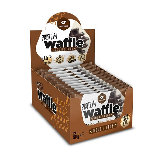 GoFitness Protein Waffle 12x50g Box