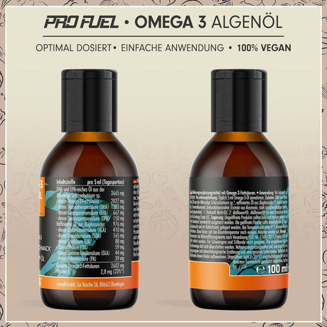 ProFuel Omega 3 Algenöl Tropfen 100ml