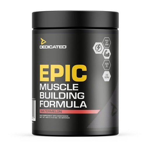 Dedicated EPIC Muscle Building Formula 425g