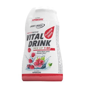 Best Body Vital Drink Flavour Drops 1:80 - 48ml Squeeze Flasche