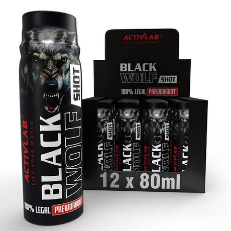 Activlab Black Wolf Shot Preworkout 12 x 80ml