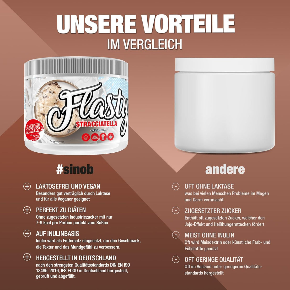 Sinob Flasty Geschmackspulver - 250g