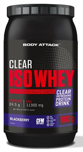 Body Attack Clear Iso Whey 900g  