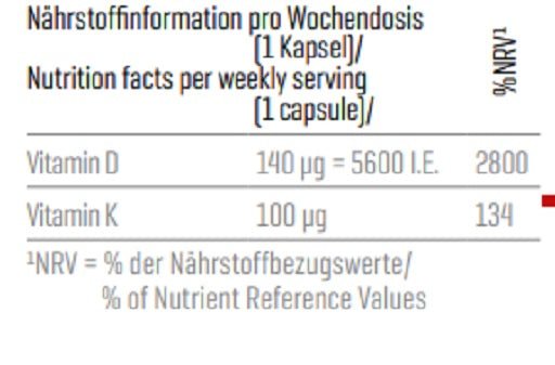 Body Attack Vitamin D3 120 caps