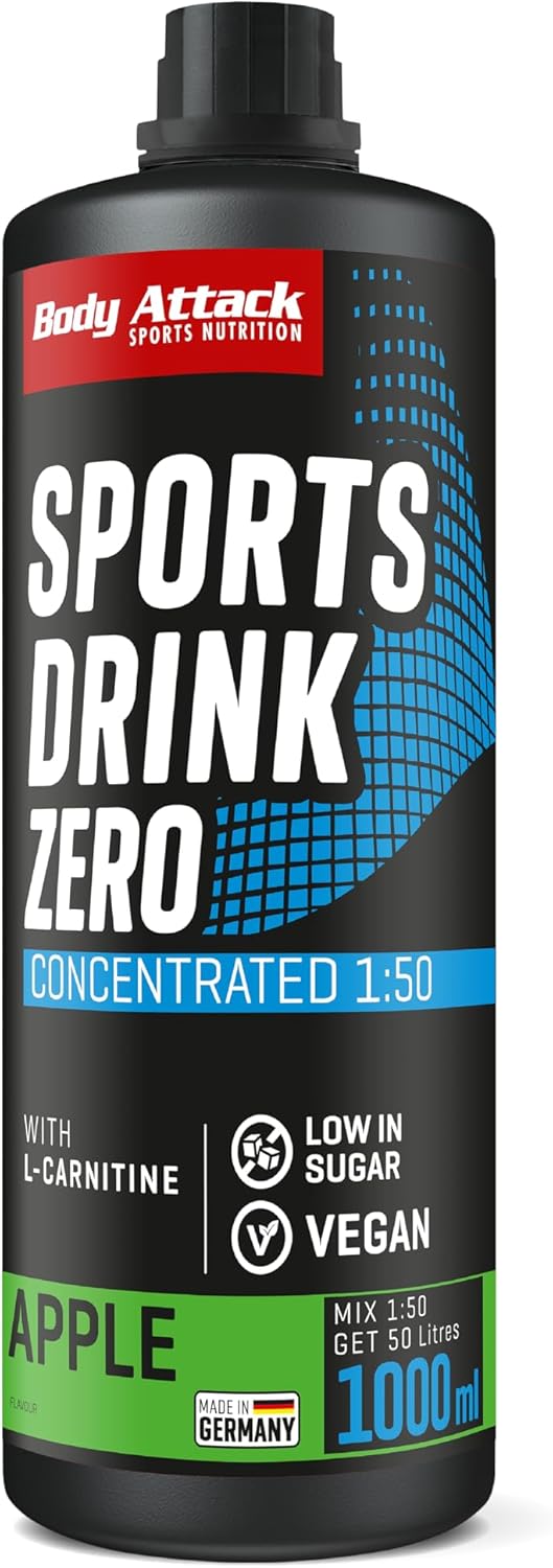 Body Attack Sports Drink Zero 1000 ml