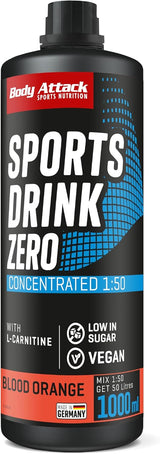 Body Attack Sports Drink Zero 1000 ml