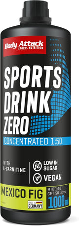 Body Attack Sports Drink Zero 1000 ml