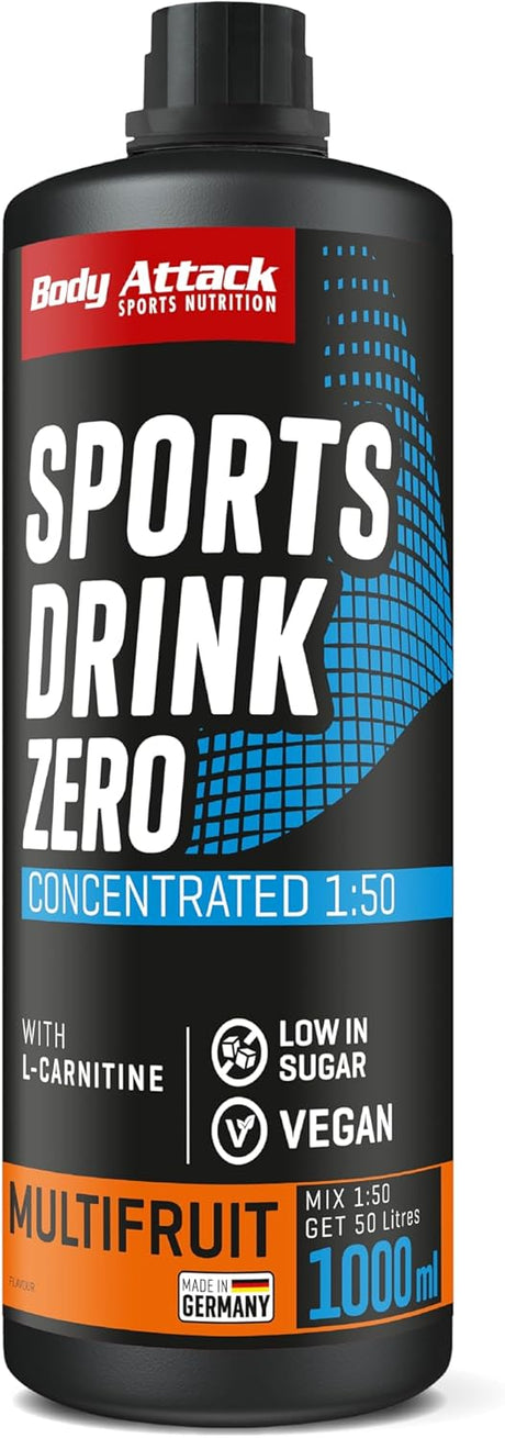 Body Attack Sports Drink Zero 1000 ml