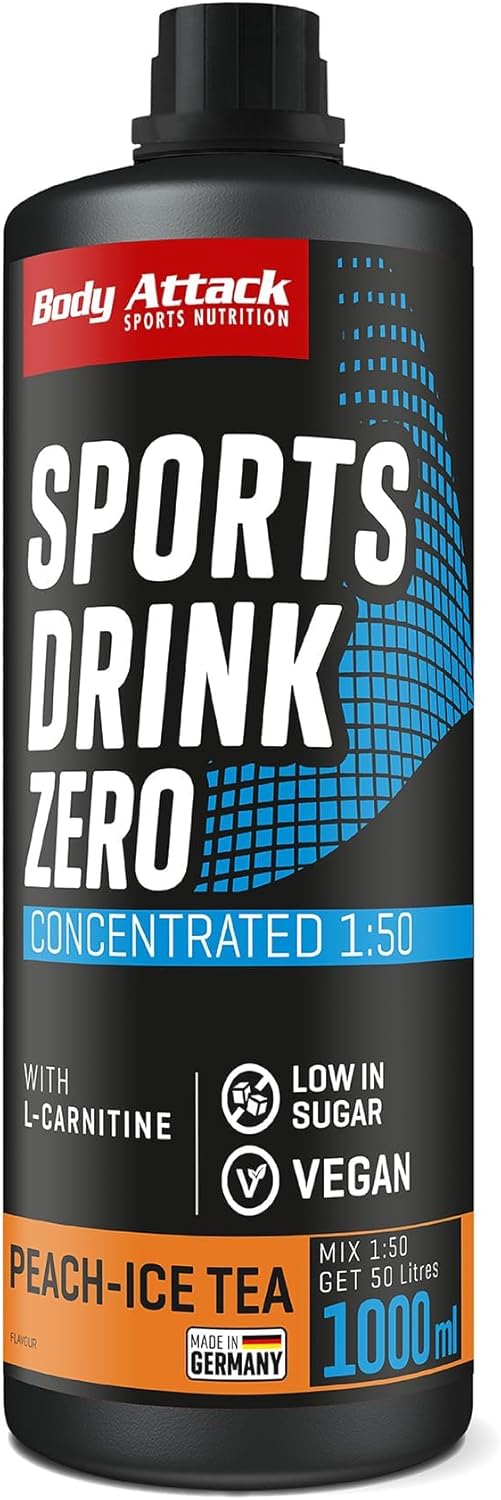 Body Attack Sports Drink Zero 1000 ml