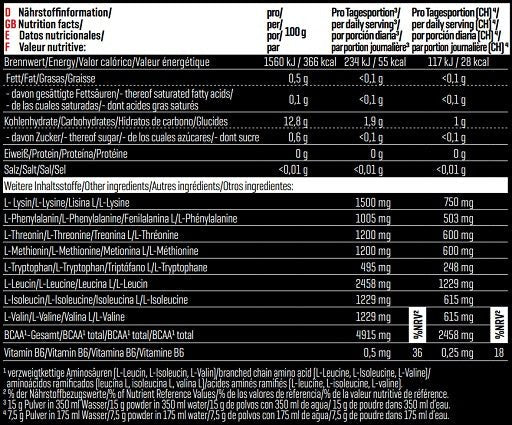 Body Attack Extreme Instant EAA - 500g