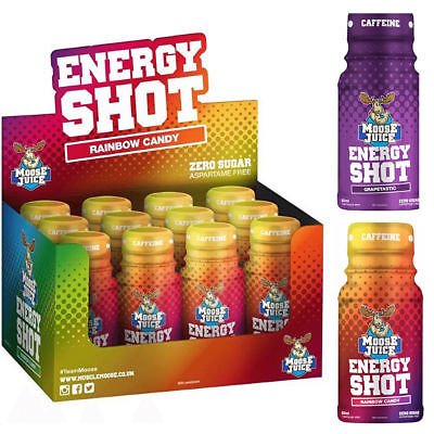 Muscle Moose Energy Shot - (12x60ml)  