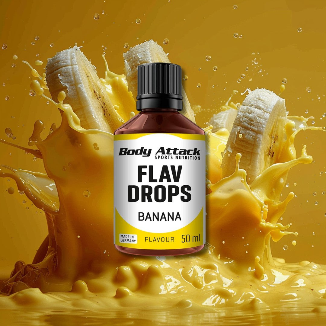 Body Attack Flavour Drops 50ml