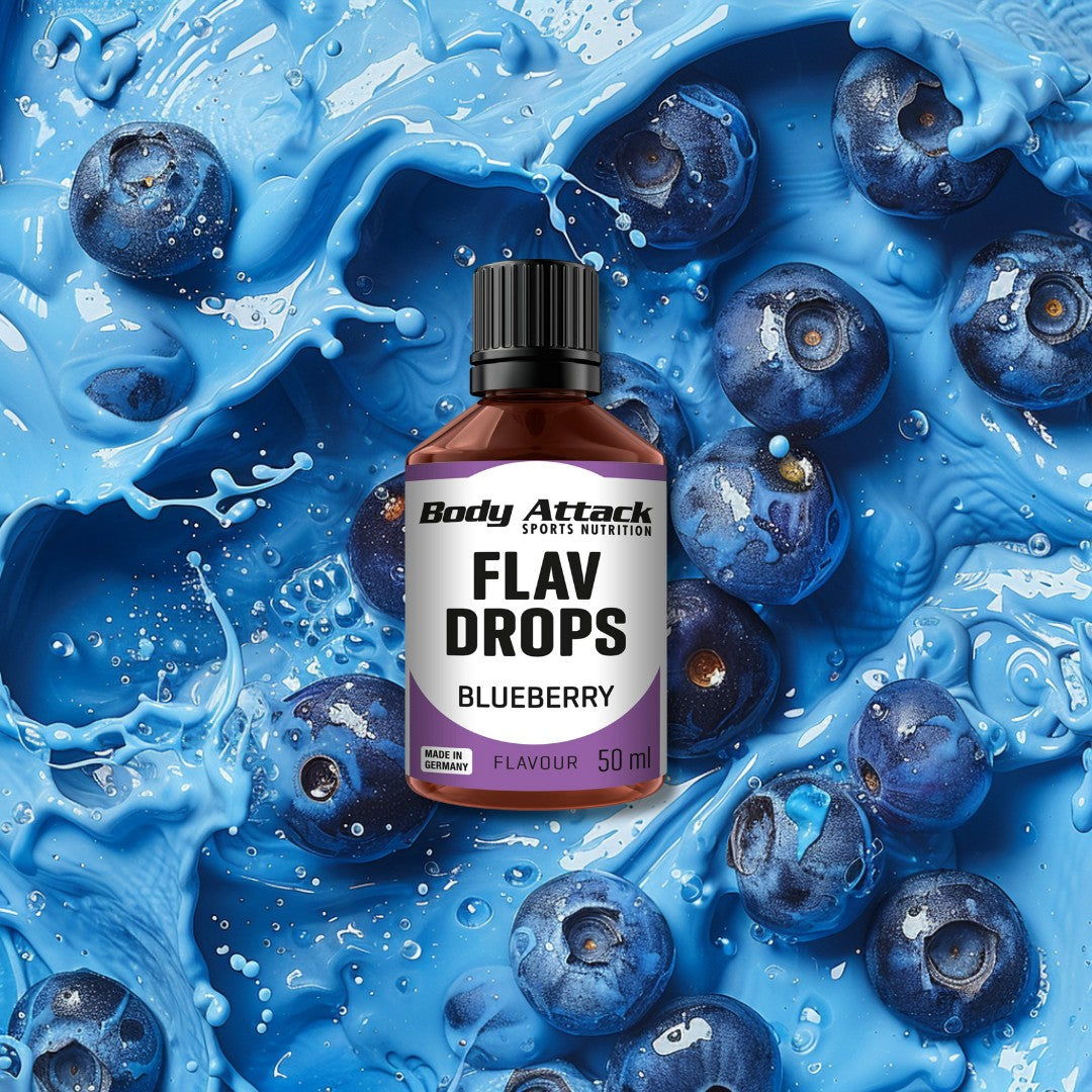 Body Attack Flavour Drops 50ml