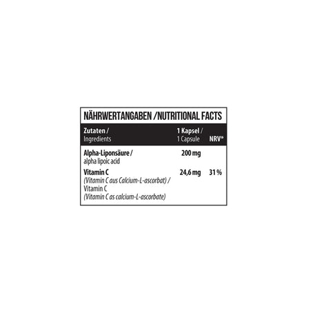 MST - Alpha Lipoic Acid 60 Kapseln