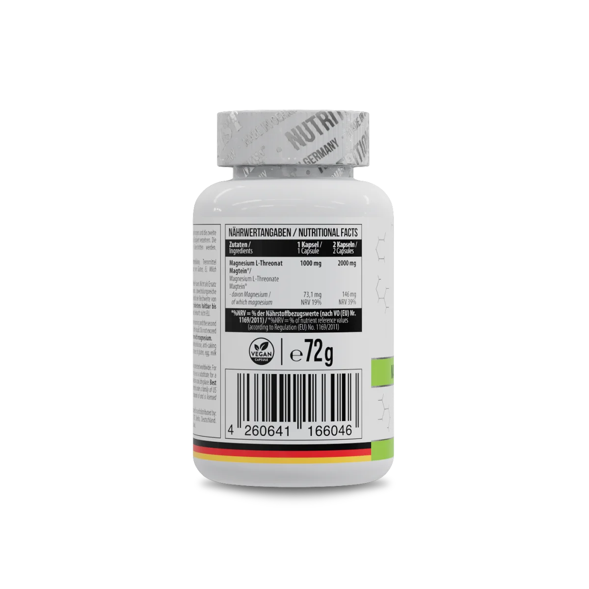 MST - Magnesium L-Threonate 1000mg - 120 Kapseln