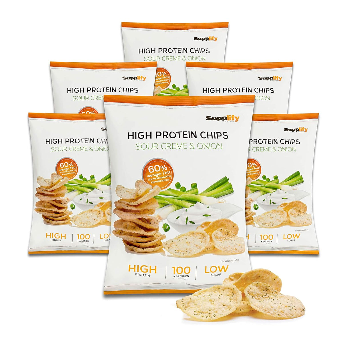 Supplify High Protein Chips 6 x 50g