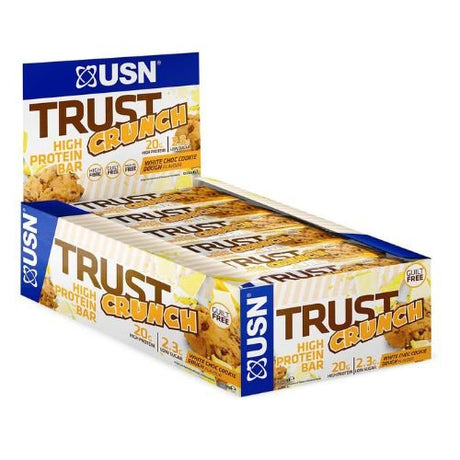 USN Ultimate Sport NutritionUSN TRUST Crunch Bars 12x60g White Chocolate Cookie Dough